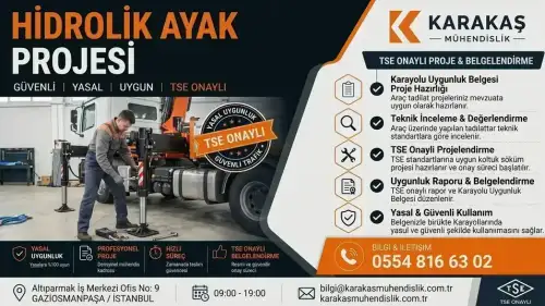 Hidrolik Ayak Projesi araç proje hizmeti