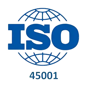 ISO 45001 İş Sağlığı ve Güvenliği Yönetim Sistemi logosu